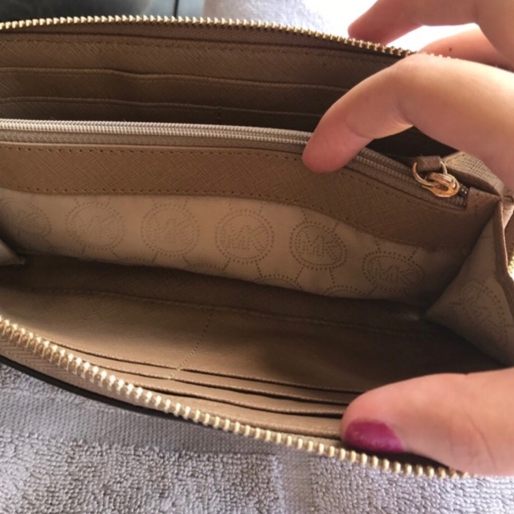 Michael Kors Leather Python Wallet - image 2